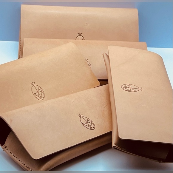 Jacques Marie Mage Italian Handcrafted Leather Case 100% Authentic-CASE ONLY - Picture 5 of 8